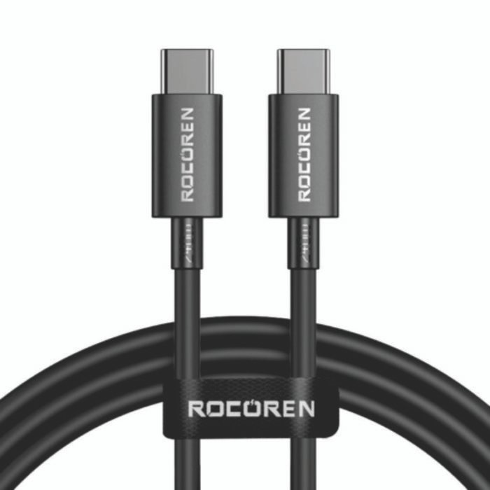Cabo Tipo C Duplo Turbo 240W Rocoren Jianyi Series 1M - RCCXTT2-JY01