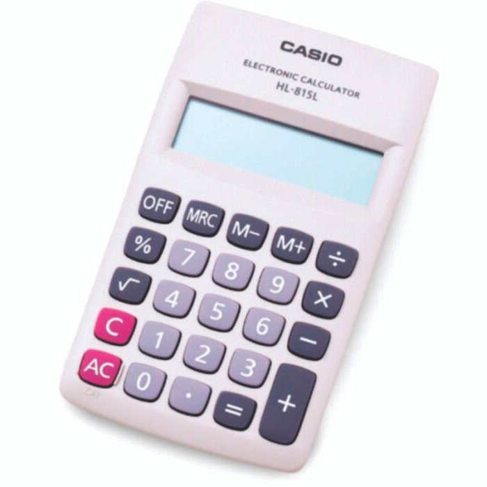 Calculadora CASIO de Bolso Portátil 8 Dígitos Branco - HL815L BR - Image 2