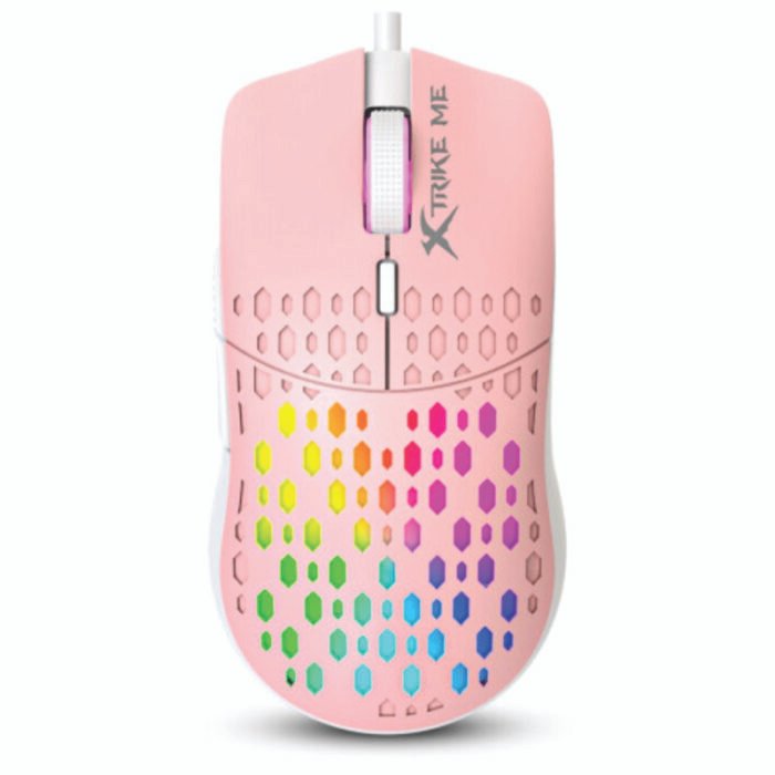 Mouse Gamer Rosa Xtrike-ME