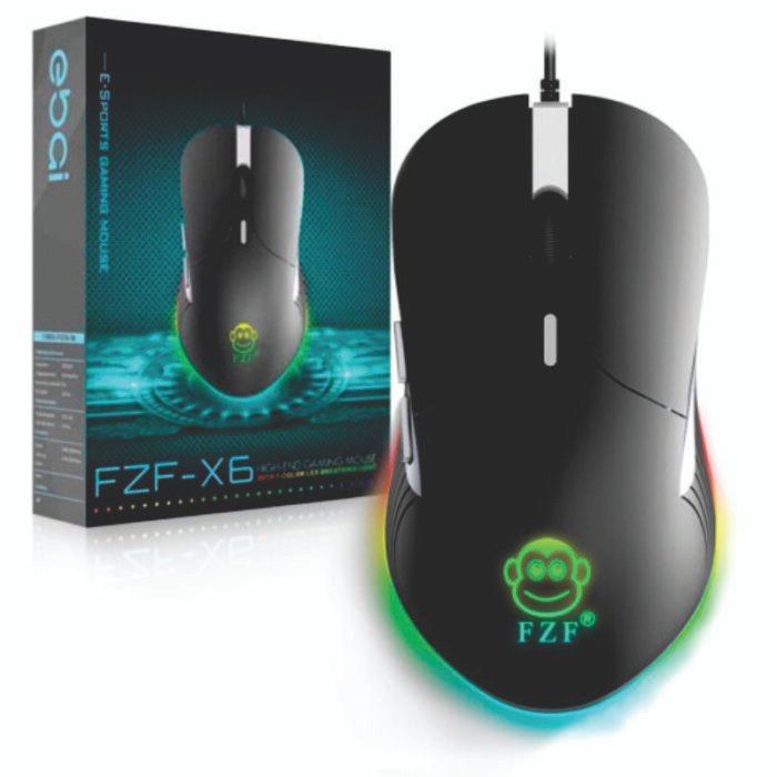 Mouse Gamer Usb Com Led Rgb