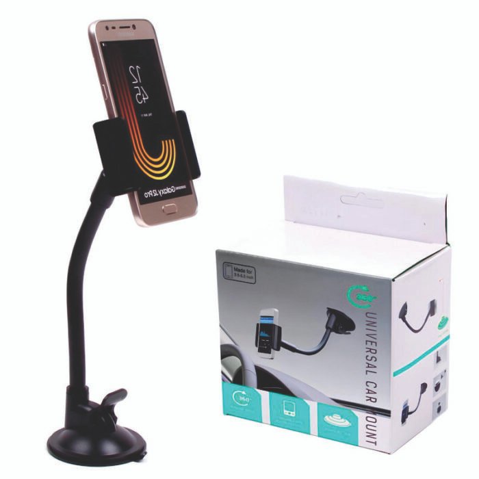 Suporte para Celular veicular Universal para painéis e Vidros - FZF-YC007